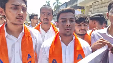 નવસારી: શહેરમાં ABVP દ્વારા ઘરડા કોલેજ ખાતે વિરોધ પ્રદર્શન અંગે સમગ્ર માહિતી અખિલ ભારતીય પરિષદના મંત્રીએ આપી