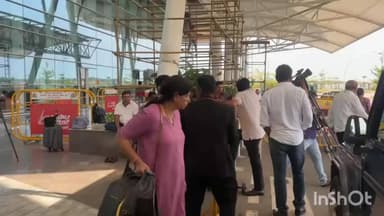 ಶಿವಮೊಗ್ಗ: ಹೈದರಾಬಾದ್ ತೆರಳಬೇಕಿದ್ದ ವಿಮಾನ ರದ್ದು: ಶಿವಮೊಗ್ಗ ವಿಮಾನ ನಿಲ್ದಾಣದಲ್ಲಿ ಪ್ರಯಾಣಿಕರ ಪರದಾಟ