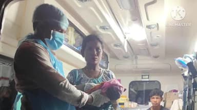 మహబూబాబాద్: అంబులెన్స్ లో అద్భుతం. 108 సిబ్బంది చాకచక్యంతో పండంటి బిడ్డకు జన్మనిచ్చిన ఒడిషా కార్మికురాలు నామాలపాడులో ఘటణ