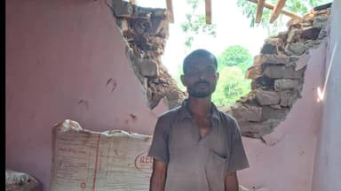 बानो: बुरूहोंजर गांव में जंगली हाथी ने मचाया उत्पात, एक घर किया ध्वस्त