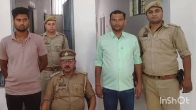 घिरोर: घिरोर पुलिस ने जालौन में छिपे दो वांछित अभियुक्तों को किया गिरफ्तार, न्यायालय भेजा