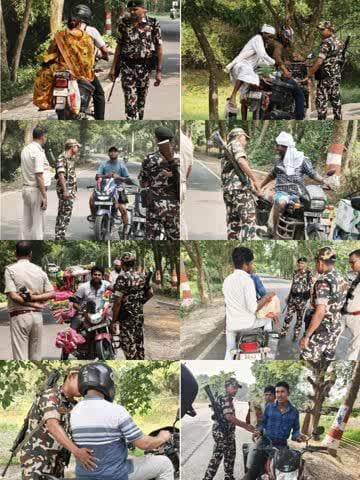 #पुलिस_अधीक्षक, कटिहार के निर्देशानुसार अपराध की रोकथाम एवं सुरक्षा व्यवस्था बनाए रखने हेतु #कटिहार_पुलिस द्वारा सभी थाना क्षेत्रों में सघन वाहन जाँच अभियान चलाया जा रहा है।