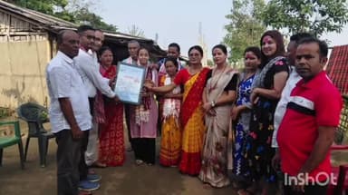 ধেমাজি: কলকতাত অনুষ্ঠিত ৰাষ্ট্ৰীয় পৰ্যায়ত নৃত্য প্ৰতিযোগিতাত অংশগ্ৰহণ কৰি ধেমাজি লৈ গৌৰৱ কঢ়িয়াই অনা যুৱতীক সম্বৰ্ধনা