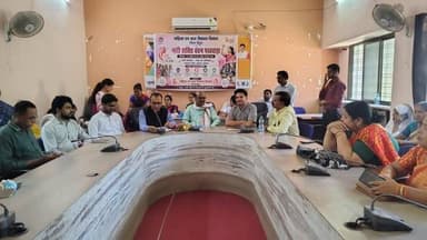 ➡️ नारी शक्ति वंदन पखवाड़ा: घरेलू हिंसा से संबंधित कानून, दहेज अधिनियम और पीड़ित प्रतिकर योजना की दी जानकारी
➡️ नगर पाल...