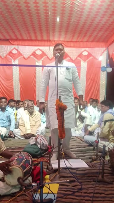 असावर ग़ाज़ीपुर में बड़ी ही धूमधाम से भारत रत्न बाबा भीम राव आंबेडकरजी की जयंती मनाई गई