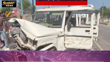 लसाड़िया टोल पर जोरदार एक्सीडेंट | ट्रेलर की टक्कर से बोलेरो चकनाचूर, पिकअप पलटी #breakingnews #ajmernewsupdate