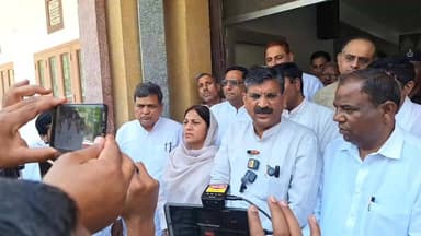 उकलाना पहुंचे केबिनेट मंत्री कृष्ण बेदी, चुनाव को लेकर दी जानकारी