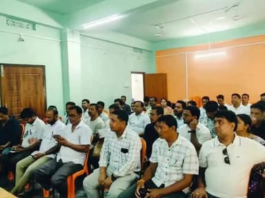 ধর্মনগর: ধর্মনগর বিজেপি জেলা কার্যালয়ে একটি বৈঠক অনুষ্ঠিত হয় বিজেপি দলের