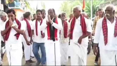 திருவண்ணாமலை: கிராம பகுதிகளில் தீவிர தேர்தல் பரப்பப்பட்டியில் ஈடுபட்டு வரும் திமுக வேட்பாளர் சரவணன்