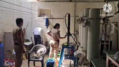 आगर: आगर शहर में अवैध चांदी रिफाइनिंग फैक्ट्री पर पुलिस का बड़ा एक्शन, ₹20 लाख के खतरनाक रसायन जब्त