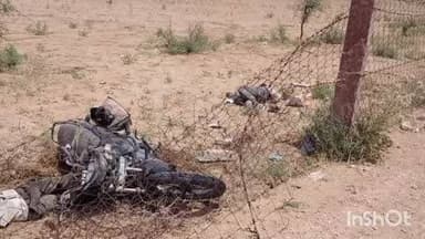 जैसलमेर: निबली फाटा पर स्लीप हुई बाइक से 2 की हुई दर्दनाक मौत, पुलिस जुटी जांच में