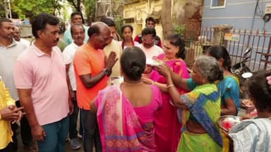 கிண்டி: ஈக்காட்டுத்தாங்கல் வீதி வீதியாக சென்று வாக்கு சேகரிப்பில் ஈடுபட்ட அமைச்சர் மா சுப்பிரமணியன்