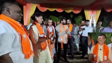 ડભોઇ: ડભોઈ કોંગ્રેસમાં ગાબડુ 100 કાર્યકર્તાઓ ભાજપમાં જોડાયા