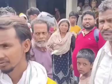 पोठिया: पोठिया प्रखंड के फर्राबाड़ी में भीषण आग से चार घर जले, मवेशी, अनाज और ₹55 हजार का हुआ नुकसान