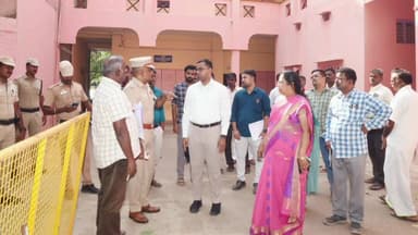 கள்ளக்குறிச்சி: மாவட்டத்தில் அமைக்கப்பட்டுள்ள வாக்கு என்னும் மையங்களில் மேற்கொள்ளப்பட்டுள்ள முன்னேற்பாடுகள் குறித்த ஆட்சியர் ஆய்வு