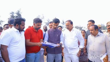 రామాపురం బీచ్ లో అడ్వెంచర్ స్పోర్ట్స్ కు అంకురార్పణ,ఏర్పాట్లను పరిశీలించిన కలెక్టర్,పారా గ్లైడింగ్ చేసిన ఎమ్మెల్యే