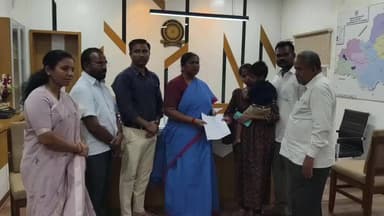 ములుగు: యువిన్ తల్లి స్వప్నకు దేవాదాయ శాఖలో ఉద్యోగం.. నియామక పత్రం అందజేసిన మంత్రి సీతక్క