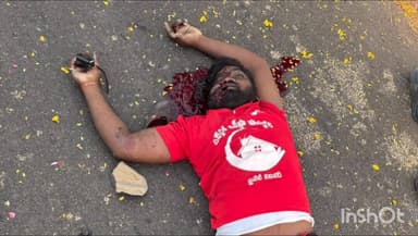 స్వర్ణలో ద్విచక్ర వాహనం అదుపుతప్పి బోల్తా,ఇద్దరు స్పాట్ డెడ్,మృతులు పావులూరుకు చెందిన వారిగా గుర్తింపు,పోలీసుల దర్యాప్తు