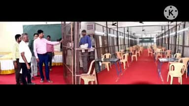 ஈரோடு: வாக்குச்சாவடியில் மின்னணு வாக்குப்பதிவு இயந்திரங்கள் மற்றும் வாக்காளர் தாம் அளித்த வாக்கினை சரிபார்க்கும் கருவிகளின் பட்டியல்கள் சரி பார்ப்பு பணி