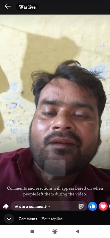 @AmrohaPolice ye aadmi mera papa ko goli Marne ki live dhamki de raha hai iska naam vinod so tarasingh gaon agrola kala