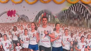 எழும்பூர்: நேப்பியர் பாலம் அருகில் 100% வாக்களிப்பதை உறுதி செய்யும் வகையில் விழிப்புணர்வு மாரத்தான் போட்டி - தேர்தல் அதிகாரி பங்கேற்பு