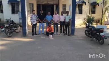 વીરપુર: વિરપુર શહેરમાં ગાંજા નું વેચાણ કરનાર એક ઝડપાયો