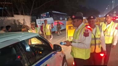 प्रीत विहार: दिल्ली में नशे में ड्राइविंग पर सख्ती, एक ही रात में 269 चालकों पर हुई कार्रवाई