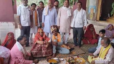 हरसूद: छनेरा में सार्वजनिक गणगौर महोत्सव समिति ने कराया निःशुल्क विवाह, भंडारे का भी किया आयोजन