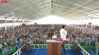 সাগর বিধানসভার কালীগিরি ময়দানের জনসভায় | Janasabha at Kaligiri Ground, Sagar.