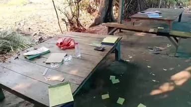 हाजीपुर: जुआ के अड्डे पर लाइव रेड का वीडियो आया सामने