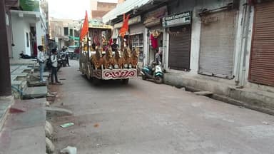 भगवान पुरूष राम जयंती की झलकियां