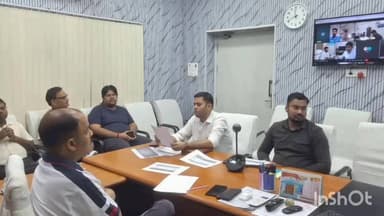 कहरा: सहरसा डीएम ने तेल कंपनियों के क्षेत्रीय प्रबंधकों के साथ की समीक्षा बैठक