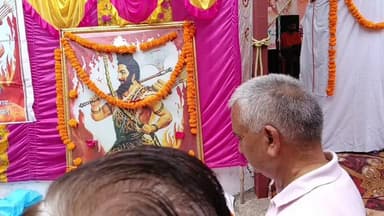 गरनोटा में आयोजित भगवान परशुराम जयंती में विधानसभा अध्यक्ष कुलदीप सिंह पठानिया ने की बतौर मुख्यतिथि शिरकत देखे #live #mu...