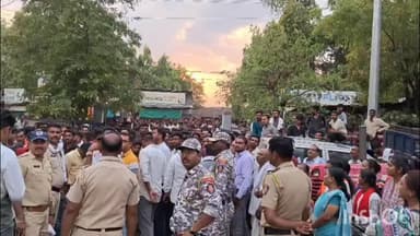 राळेगाव: राळेगाव तालुक्यासह शहरामध्ये मानवी तस्करी नागरिकांची राळेगाव पोलीस स्टेशन समोर मोठ्या प्रमाणात गर्दी