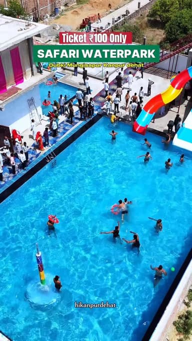 Safari water Dubki Mungisapur 📍
Ticket Only ₹100
Follow @hikanpurdehat
#waterpark #mungisapur #viralvideos #kanpurde...