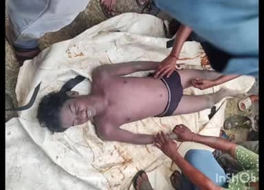 కొత్తగూడెం: మణుగూరు మండల పరిధిలోని రేగులగండి చెరువులో గల్లంతైన విద్యార్థి హర్షవర్ధన్ మృతదేహం లభ్యం