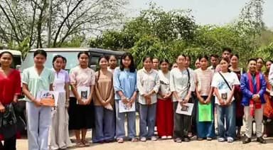 ডিফু: কাৰ্বি আংলঙ স্বায়ত্ত শাসিত পৰিষদৰ মুখ্য কাৰ্যবাহী সদস্য তুলিৰাম ৰংহাঙৰ উপস্থিতিত অনুষ্ঠিত হয় এক সম্বৰ্ধনা অনুষ্ঠান