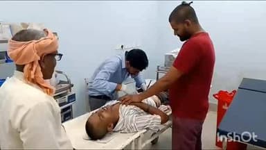 गोपालगंज: मशानथाना गांव: पिता से नाराज़ युवक ने खुद को चाकू मारा, अस्पताल में भर्ती