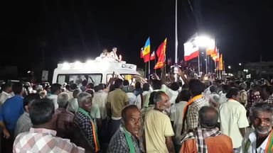 ஒட்டன்சத்திரம்: 8000 கூப்பன் பெருசா? 10000 ரூபாய் ரொக்கம் பெருசா?- ஒட்டன்சத்திரத்தில் திமுக-வைச் சீண்டிய புதுச்சேரி அமைச்சர் நமச்சிவாயம்