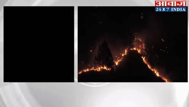 नैनीताल के जंगलों में भड़#की आ#ग, रिहायशी इलाकों तक पहुंचा ख#तरा, पहाड़ी इलाकों में आ#ग बुझाने में मुश्किलें, वन विभाग क...