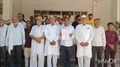 बिजनौर: बिजनौर से होकर गुजरने वाले गंगा एक्सप्रेसवे को किसानों ने डाइवर्ट करने की मांग की है