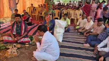 କେନ୍ଦୁଝର ସଦର: କେନ୍ଦୁଝରଠାରେ ଜିଲ୍ଲା ସ୍ତରୀୟ ଅକ୍ଷୟ ତୃତୀୟା ସମାରୋହ ପାଳିତ ଅଖି ମୁଠି ଅନୁକୂଳ କଲେ ମନ୍ତ୍ରୀ ଗଣେଶରାମ ସିଂଖୁଣ୍ଟିଆ