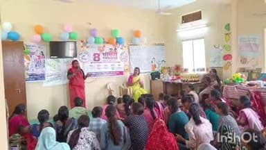 धार: नारी शक्ति वंदन और पोषण पखवाड़ा के तहत सलकनपुर में विविध आयोजन, मेधावी छात्राएं और महिलाएं सम्मानित