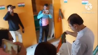 তেলিয়ামুড়া: কৃষ্ণপুর বিধানসভার অন্তর্গত তুইমধু এলাকাসহ মগবাড়ি উপজাতি বিশ্রামাগারে BJP কর্মীদের দেখতে যায় প্রদেশ BJP সভাপতি