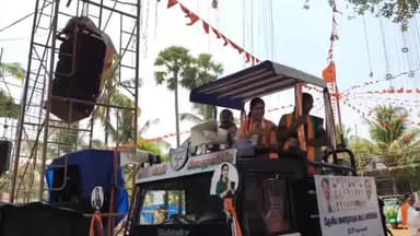 விளவங்கோடு: விளவங்கோடு தொகுதியில் பாஜக வேட்பாளர் விஜய தாரணி பிரச்சாரம்.தொகுதியை முன்மாதிரியாக மாற்றுவேன் என உறுதி.