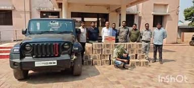 एटापल्ली: आलीशान चारचाकी वाहनातून अवैधपणे दारू तस्करीचा एटापल्ली पोलिसांनी केला पर्दाफाश