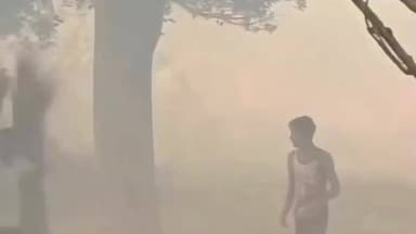 बांसगांव: गजपुर में डंठल की चिंगारी ने गरीब की गृहस्थी उजाड़ी, बीमार पत्नी झुलसी