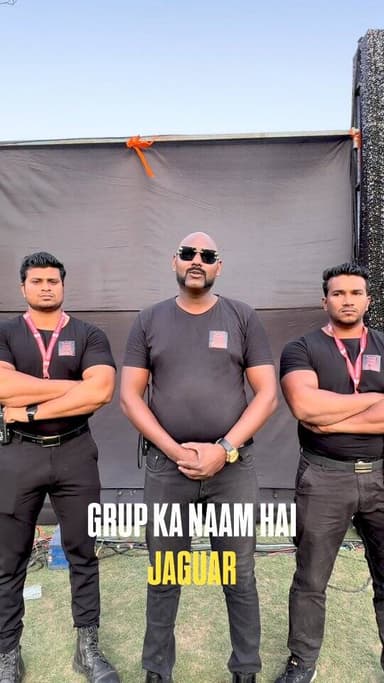 🛡️ Jaguar 🐆 Bouncer Group & Chetak 🐎 Security Service 💪👮♂️
તમારા દરેક ઇવેન્ટ માટે હવે સંપૂર્ણ સુરક્ષા એક જ જગ્યાએ! 🔥
...