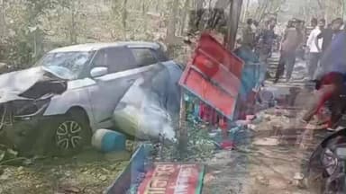 बाजपुर: नयागांव वन विभाग चेक पोस्ट के पास तेज रफ्तार कार ने ठेले को मारी टक्कर, युवक की हुई मौत