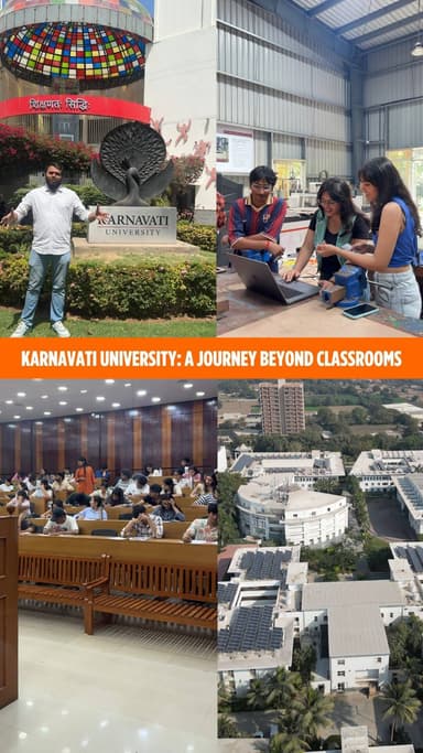 What happens when a Tech student, a Design student, and a Management student sit at the same table? Magic.
At Karnavat...